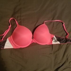 PINK everywhere push up bra